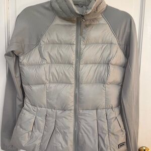 Calvin Klein Women's Light Gray Performance Puffer Jacket